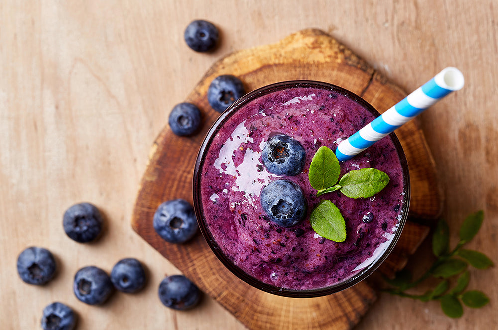 blueberry smoothie